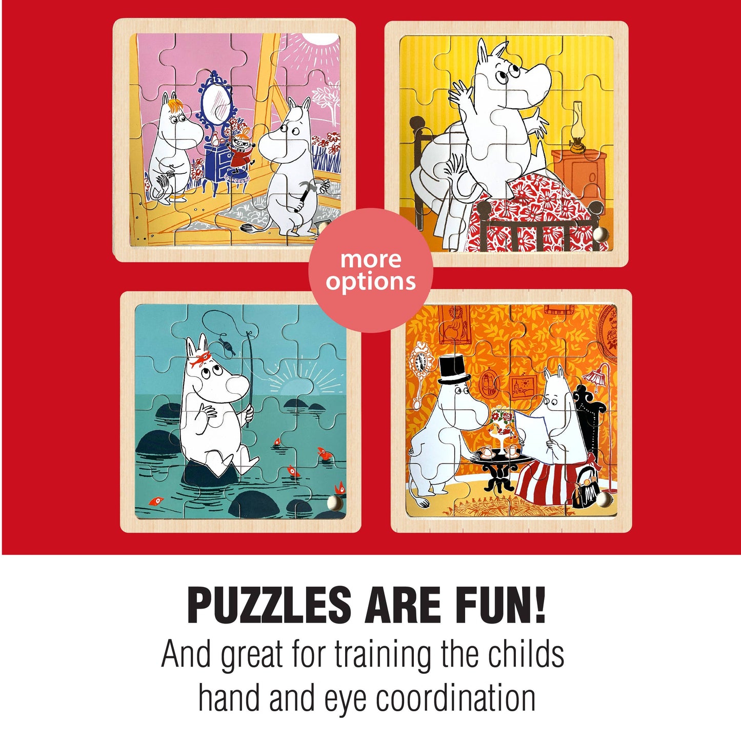 Moomin puslespill - Omsorg