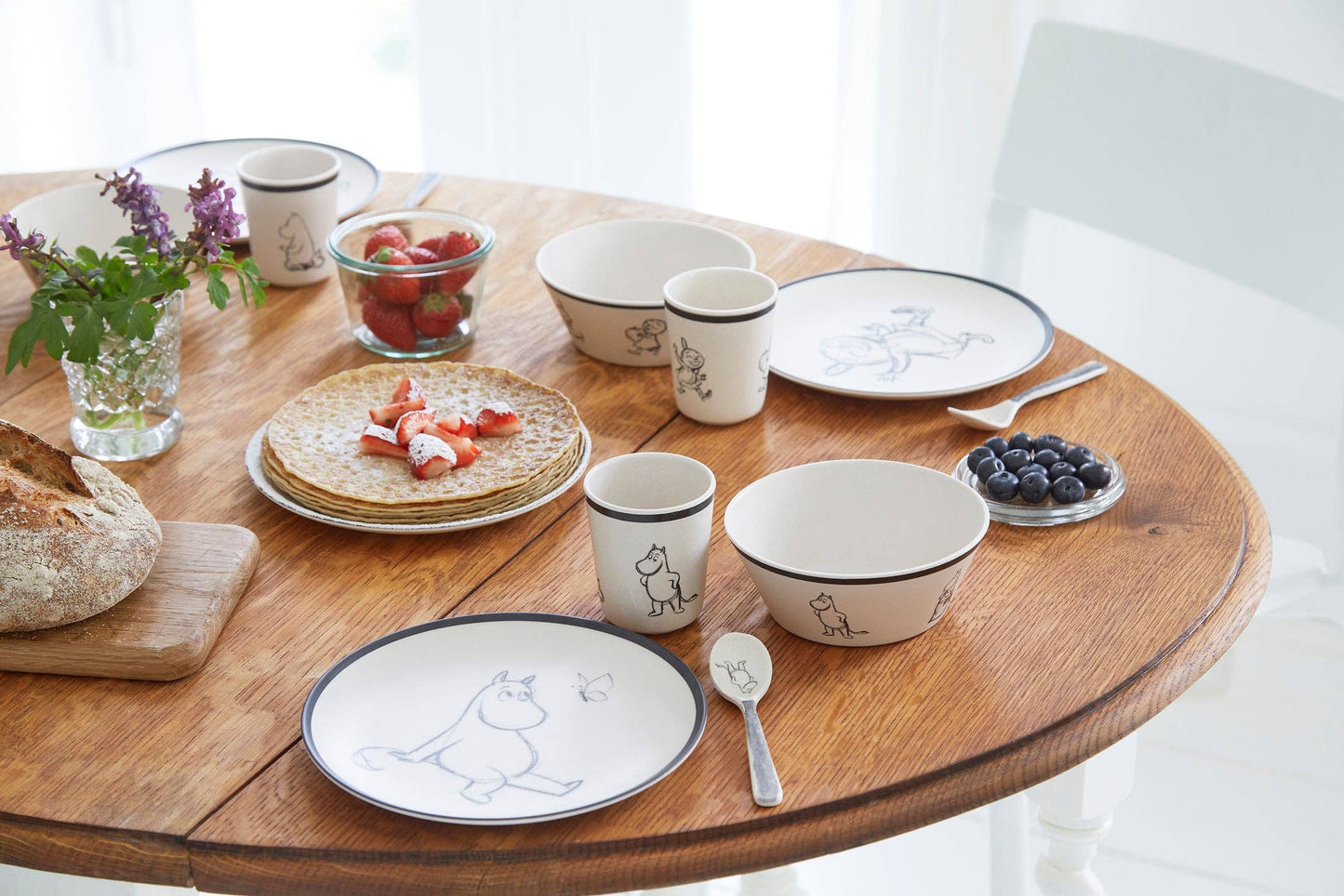 Moomin spisesett - 5 deler