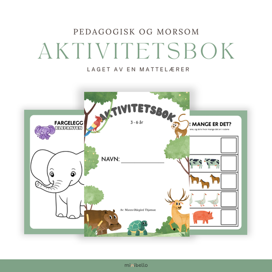 Aktivitetsbok for nysgjerrige barn
