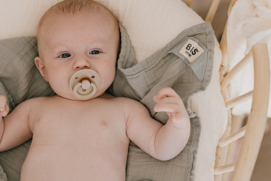 Musselinkluter 70x70 2pk - Sage Green