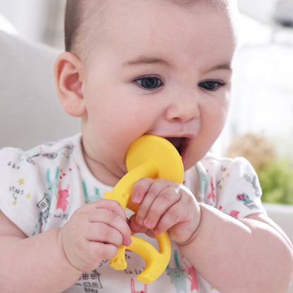 Dansende Elefant Biteleke - Gul