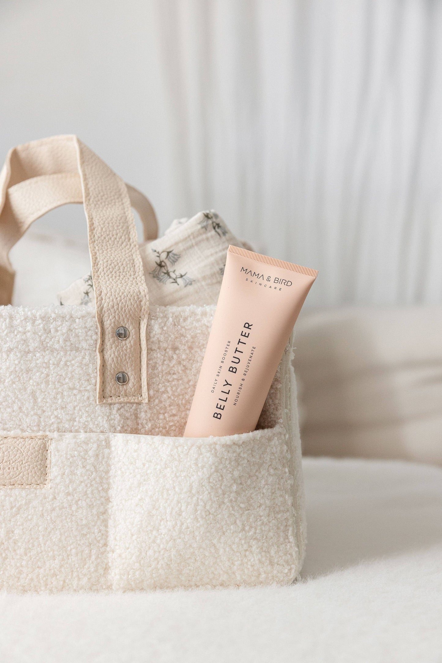 Stellebag // Diaper Caddy - Hvit