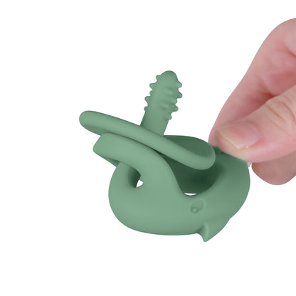 Dansende Elefant Biteleke - Grønn