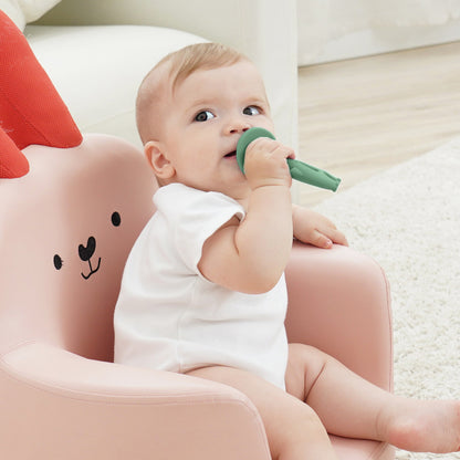 Dansende Elefant Biteleke - Grønn