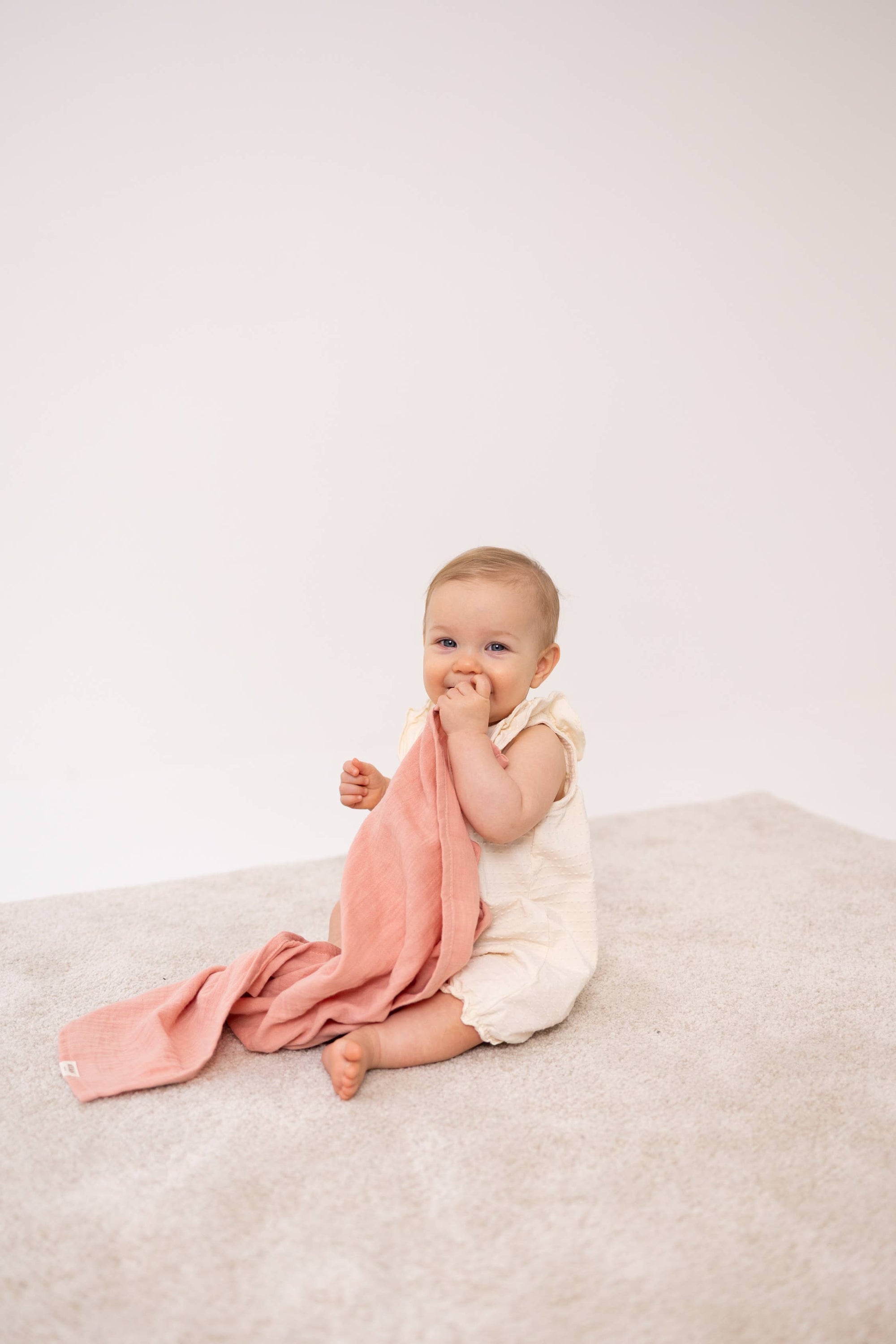 Mummi musselinkluter 60x60cm - 2pk - Rosa