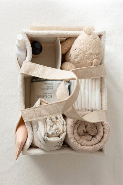 Stellebag // Diaper Caddy - Hvit