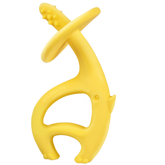 Dansende Elefant Biteleke - Gul