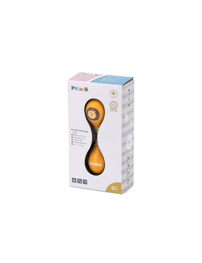 Dobbel maracas løve