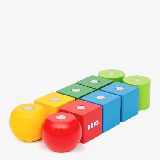 Magnetiske byggeklosser - 10 deler