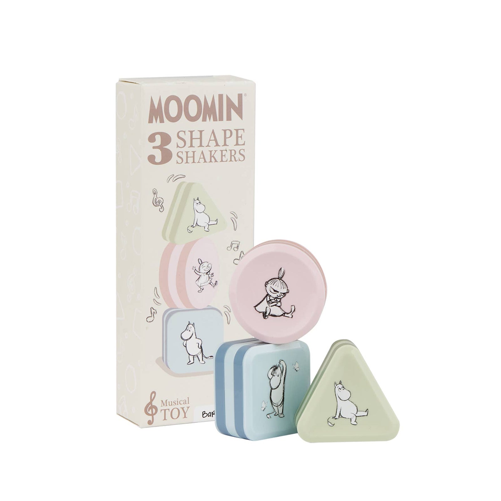 Mummi musikkformer - 3pk