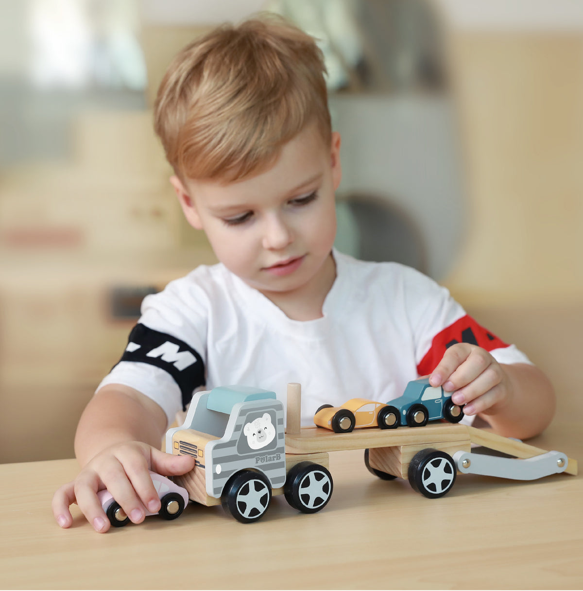 Biltransport i tre med 3 biler