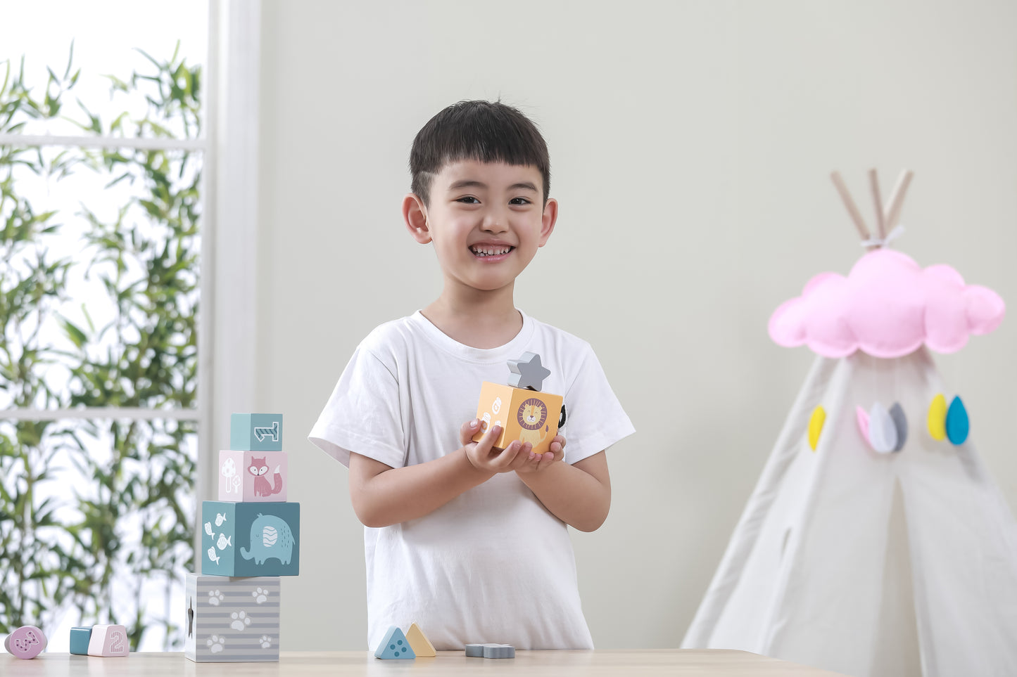 Stablekuber med klosser