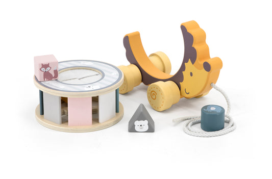 Draleke med putteeske - Pinnsvin