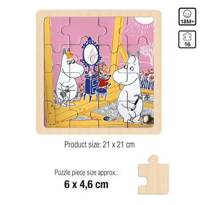 Moomin puslespill - Oppussing