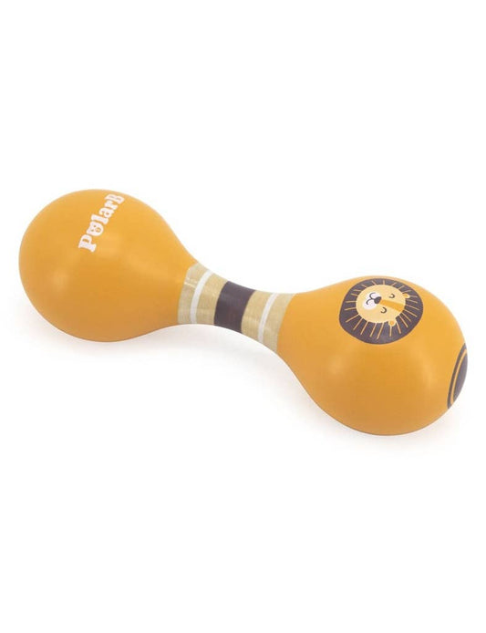 Dobbel maracas løve