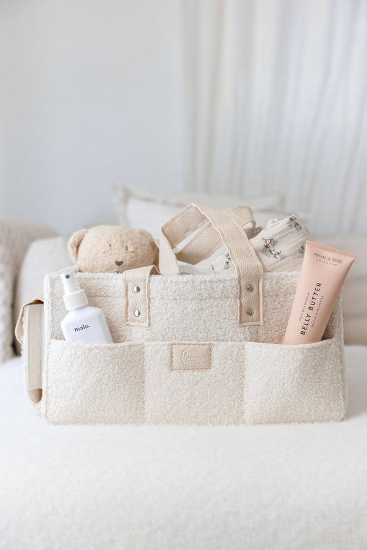 Stellebag // Diaper Caddy - Hvit