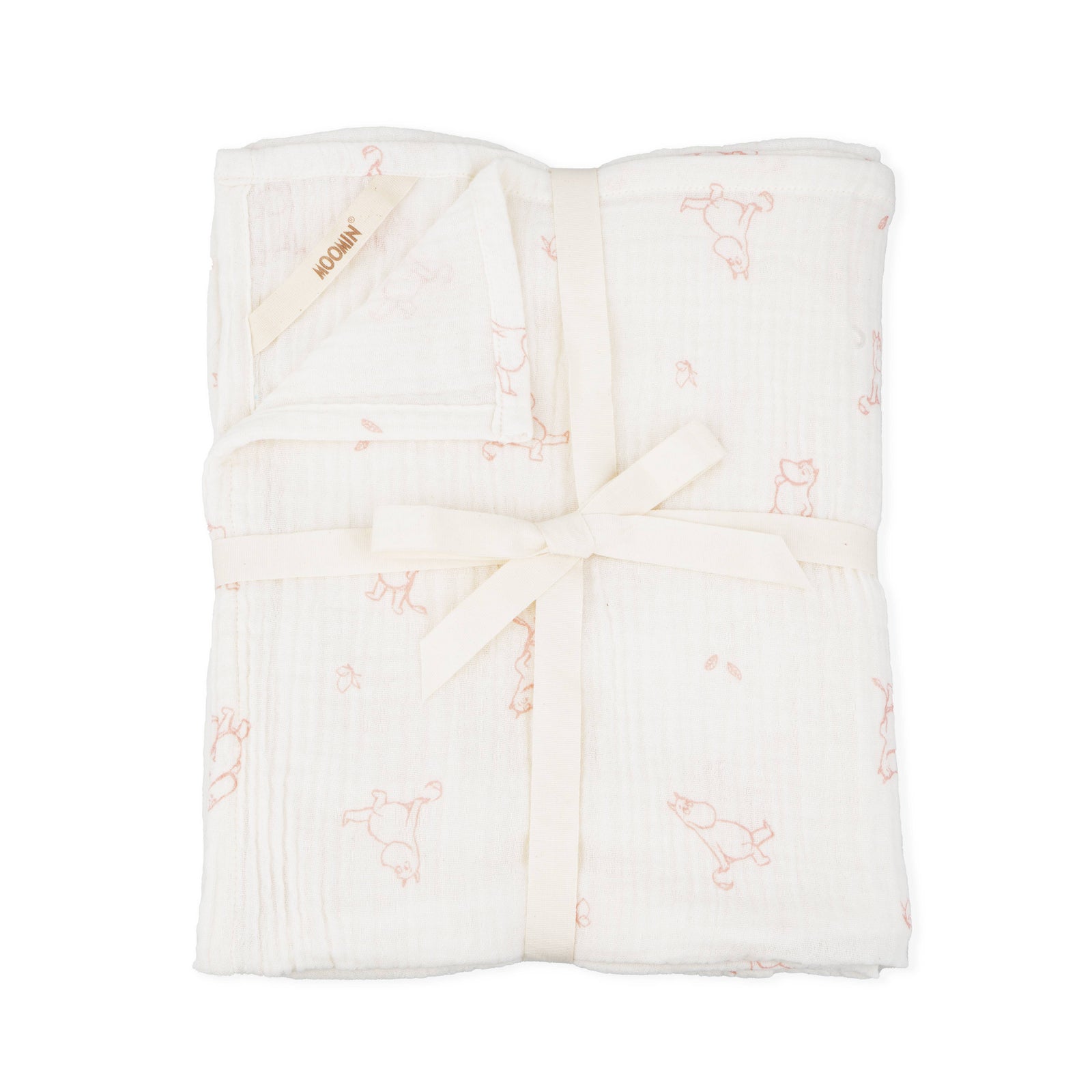 Mummi musselinteppe 120x120cm - Rosa