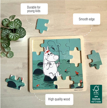 Moomin puslespill - Fisking