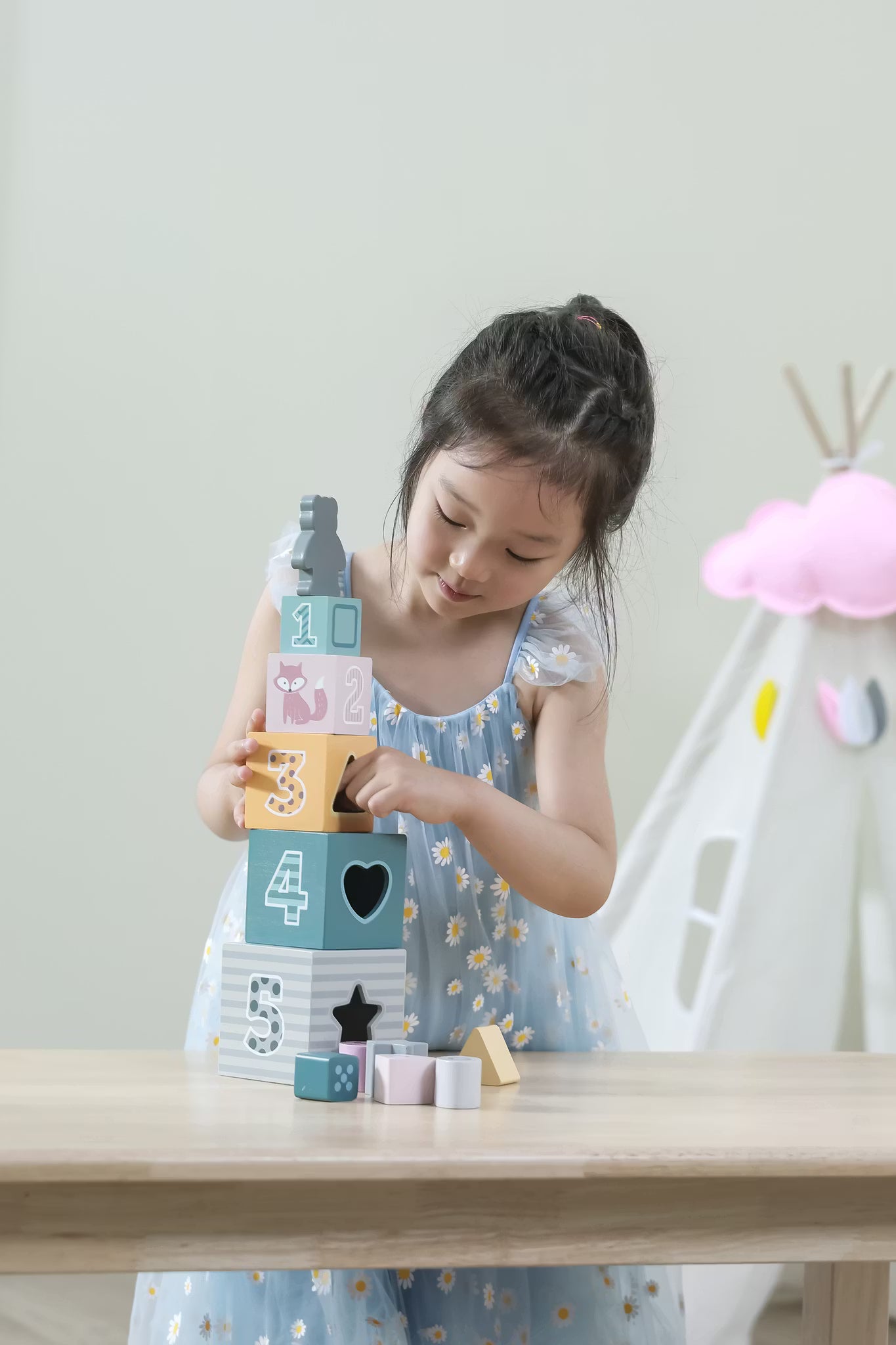 Stablekuber med klosser