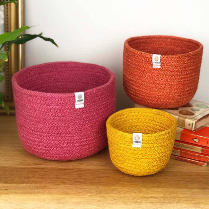 3pk høye jutekurver - Fire