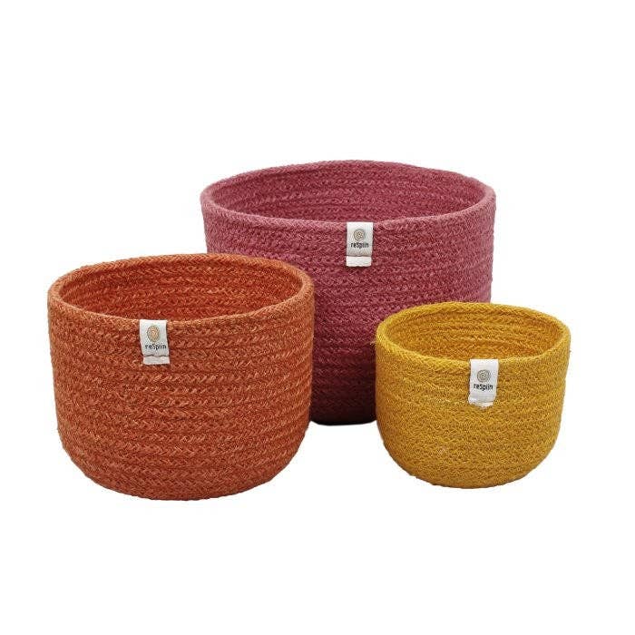 3pk høye jutekurver - Fire