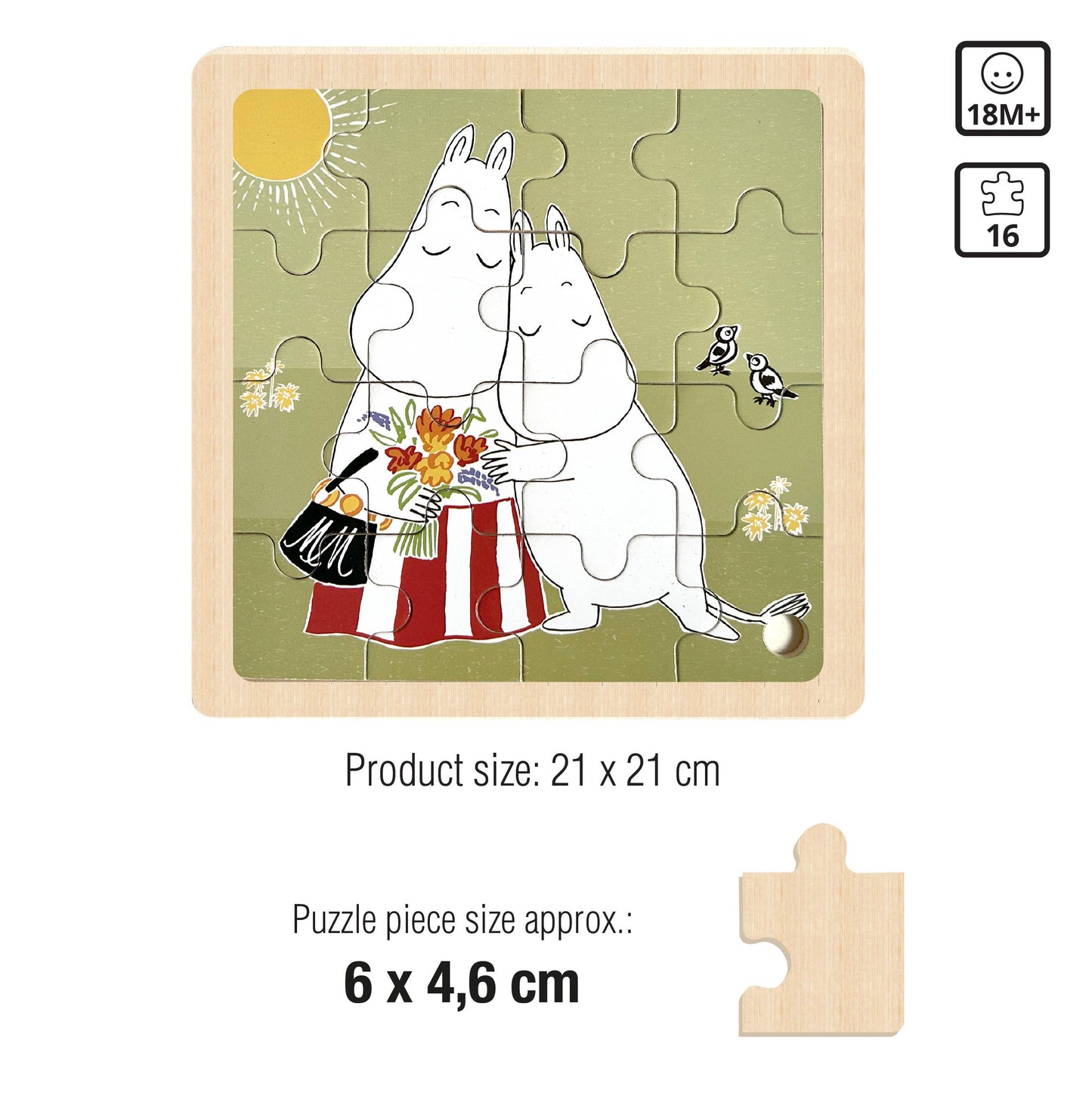 Moomin puslespill - Klem