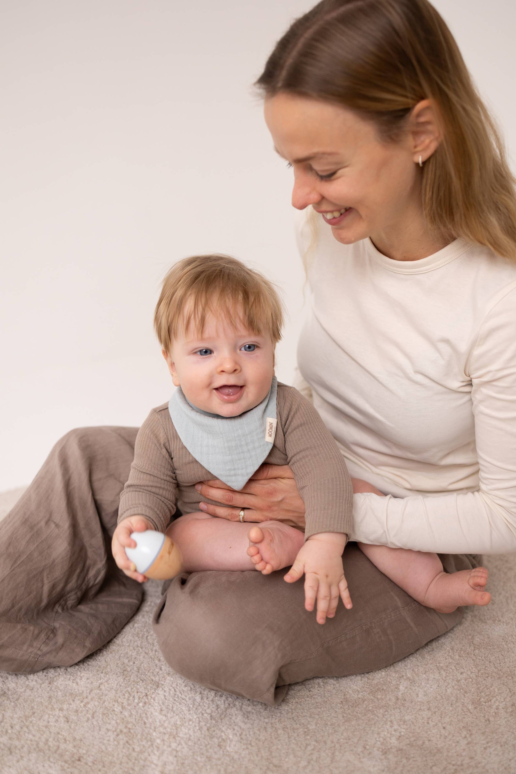 Mummi siklesmekker - 2pk - Blå
