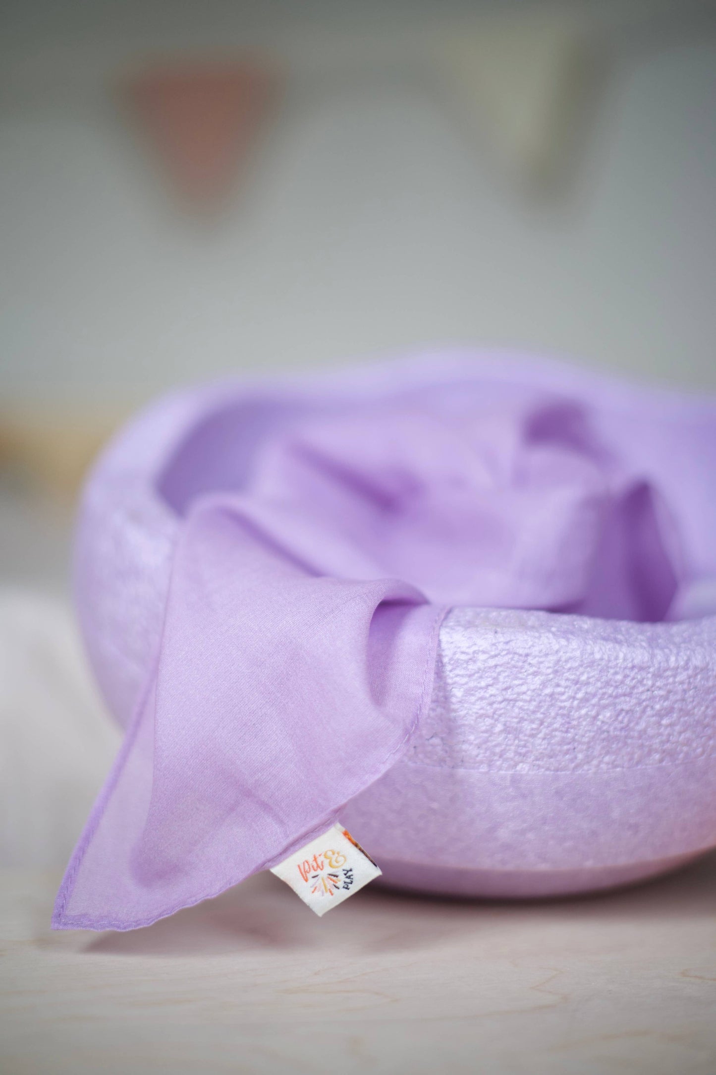 Cotton Playcloths in Pastel - 48 x 48 cm