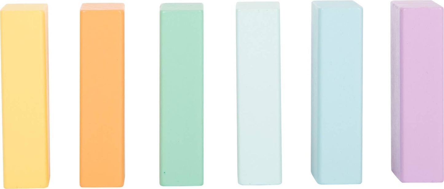 Byggeklosser - Pastell