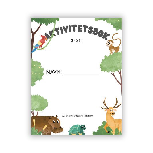 Aktivitetsbok for nysgjerrige barn