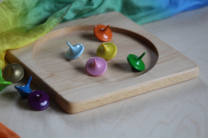 Colorful Spinning Tops