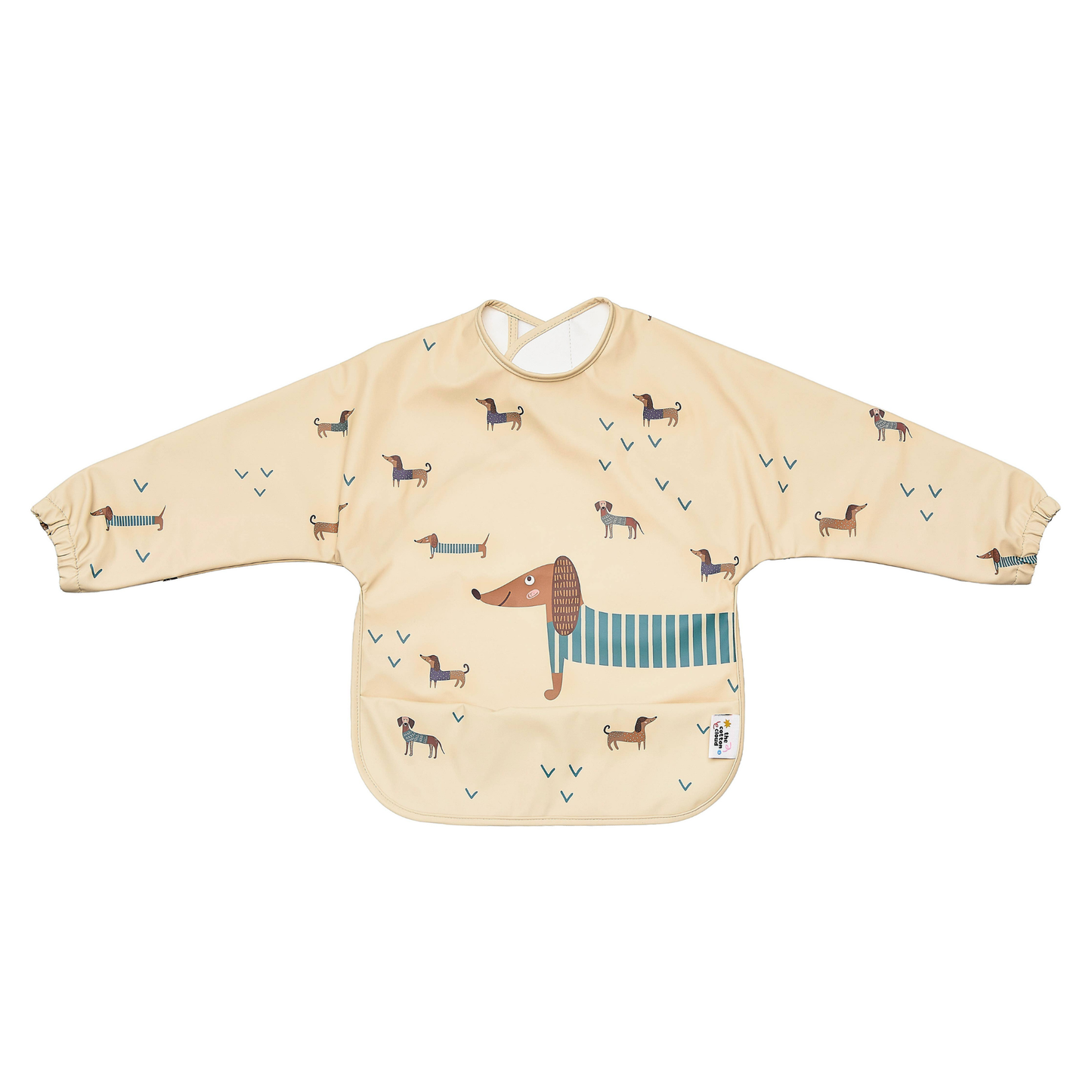 Long-sleeved bib - Dog