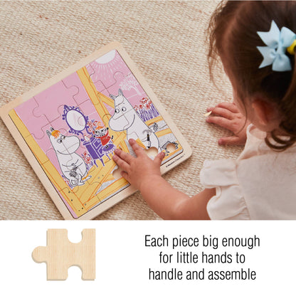 Moomin puslespill - Oppussing