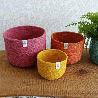 3pk høye jutekurver - Fire