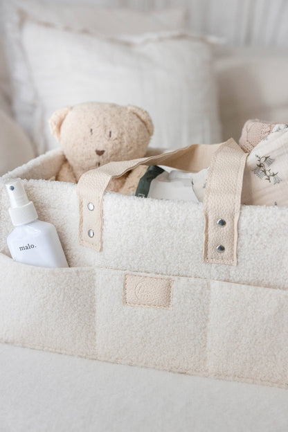 Stellebag // Diaper Caddy - Hvit