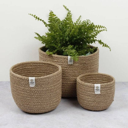 3pk høye jutekurver - Nøytral