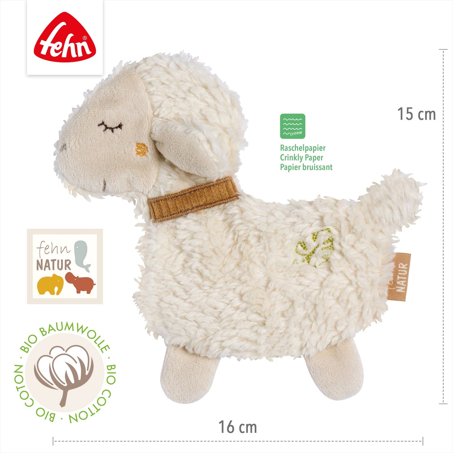 Knitrende natursau