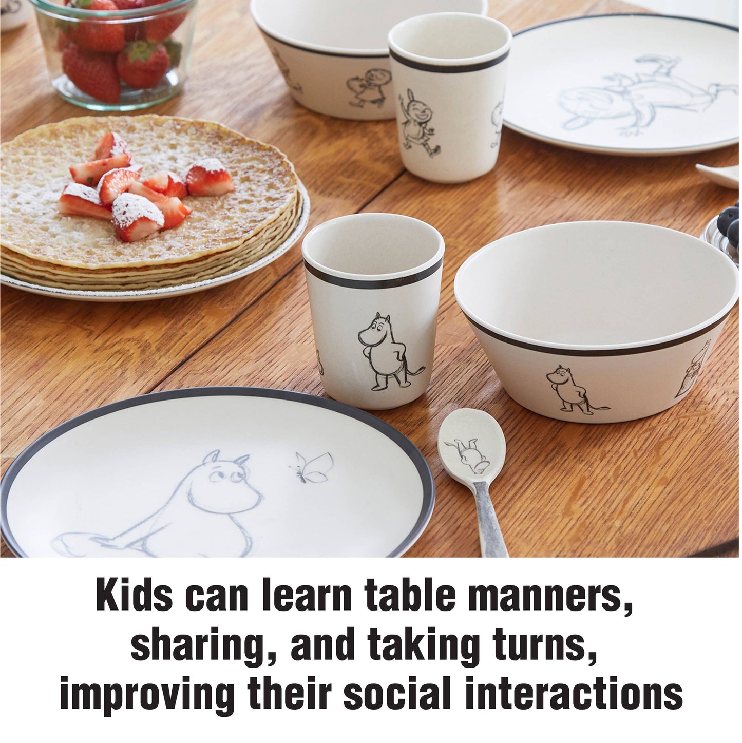 Moomin spisesett - 5 deler