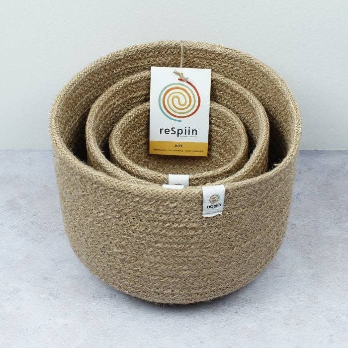 3pk høye jutekurver - Nøytral