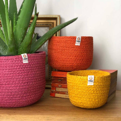 3pk høye jutekurver - Fire