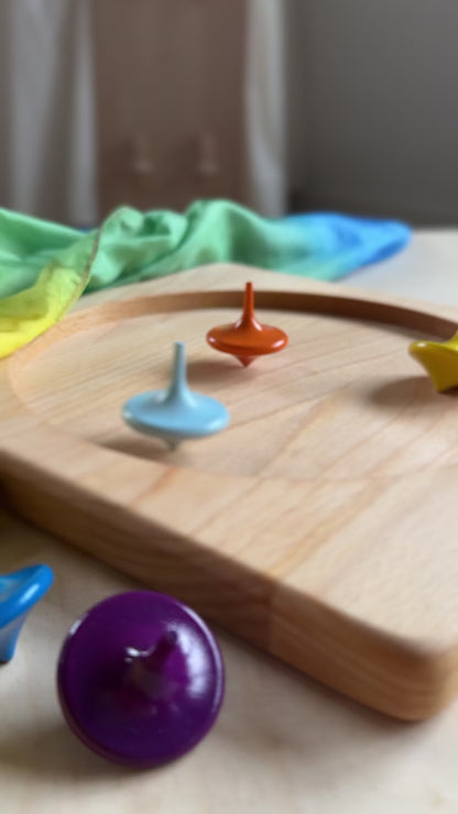 Colorful Spinning Tops
