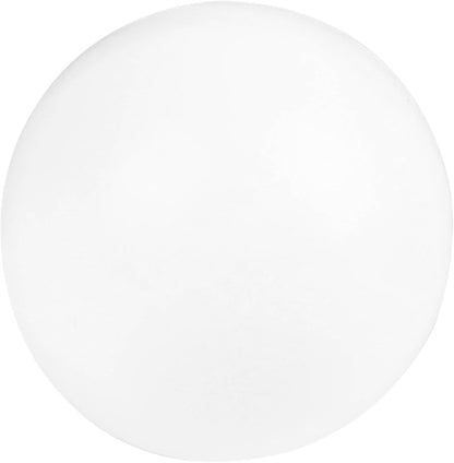 Stableregnbue hvit trekule med matt finish og glatt overflate perfekt for robuste regnbuen og eksempelvis lage lek